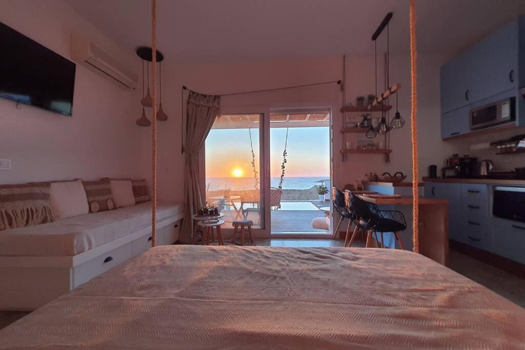 Tramonto Luxury Villa No1- Breathtaking Sunset View Foiníkion Exterior foto