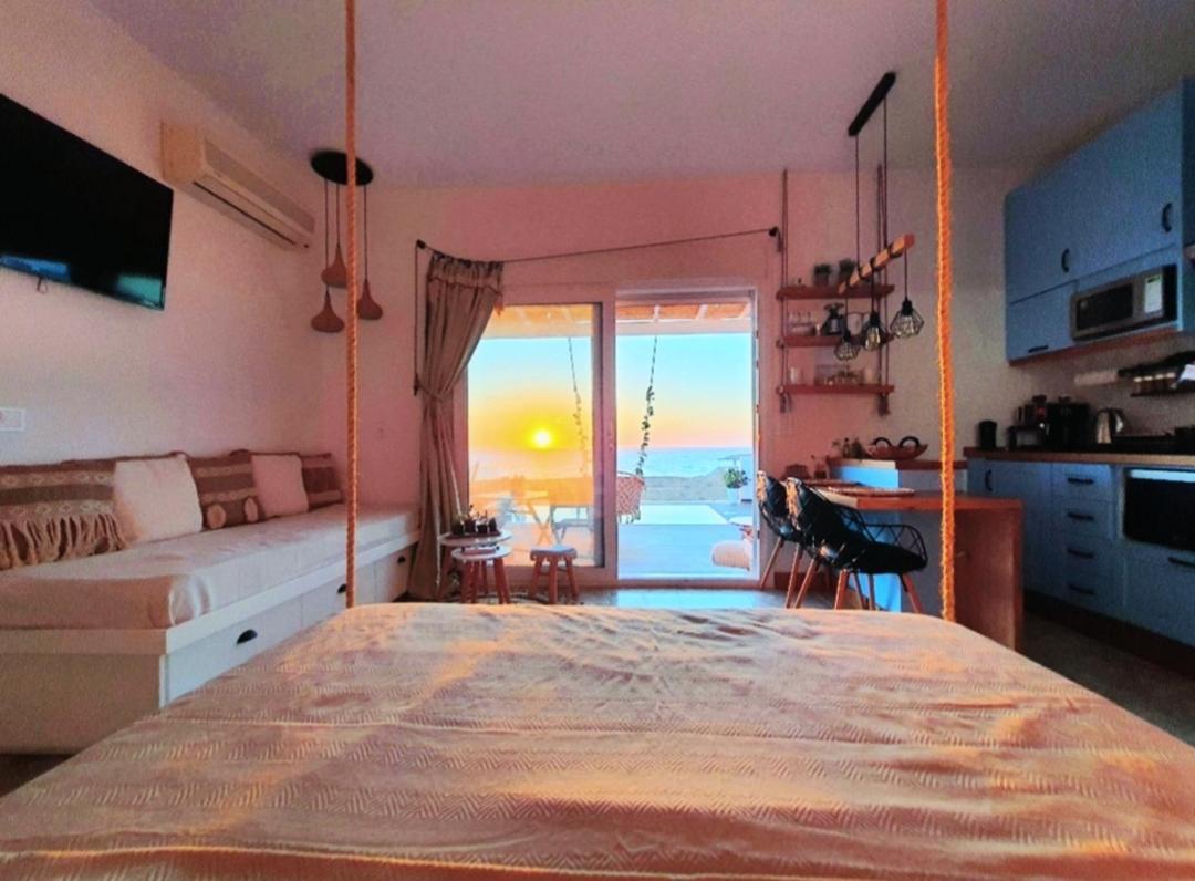 Tramonto Luxury Villa No1- Breathtaking Sunset View Foiníkion Exterior foto
