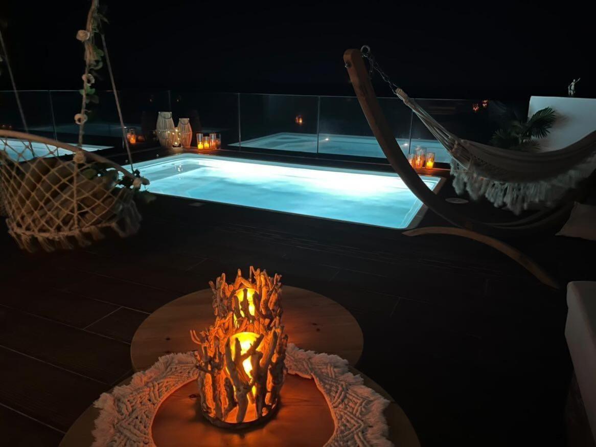 Tramonto Luxury Villa No1- Breathtaking Sunset View Foiníkion Exterior foto
