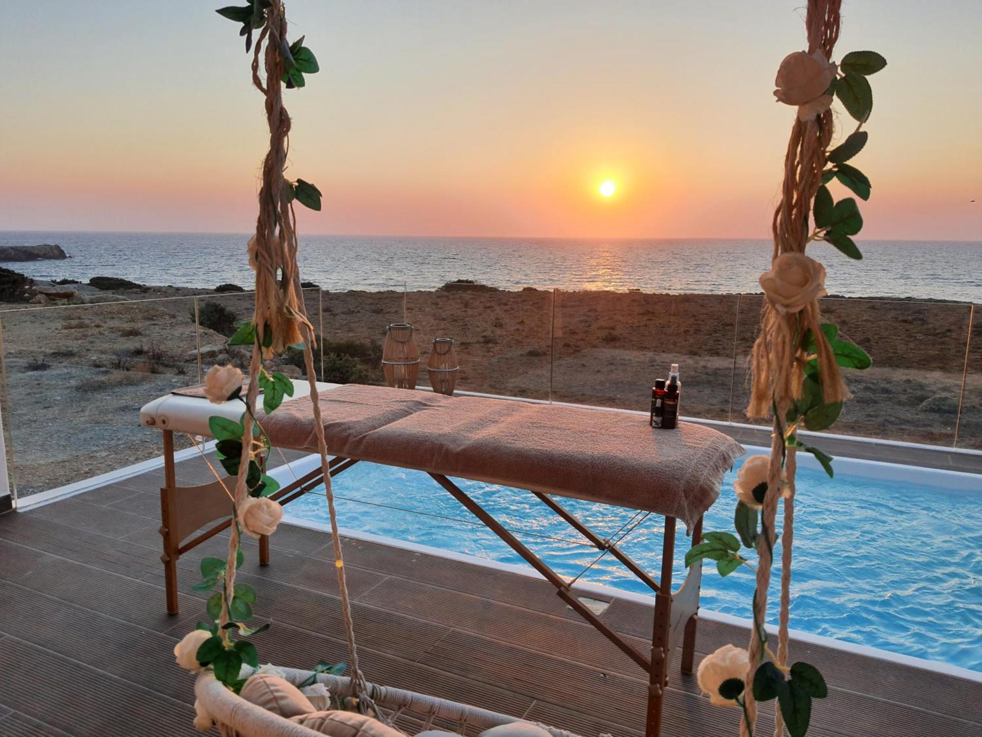 Tramonto Luxury Villa No1- Breathtaking Sunset View Foiníkion Exterior foto